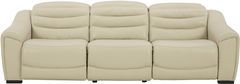 Signature Design by Ashley® Center Line 3-Piece Cream Power Reclining Sectional