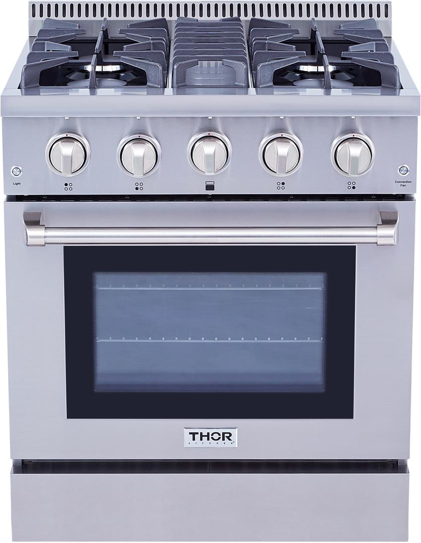 range style dual fuel cookers