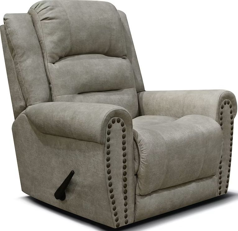 Recliner with best sale nailhead trim