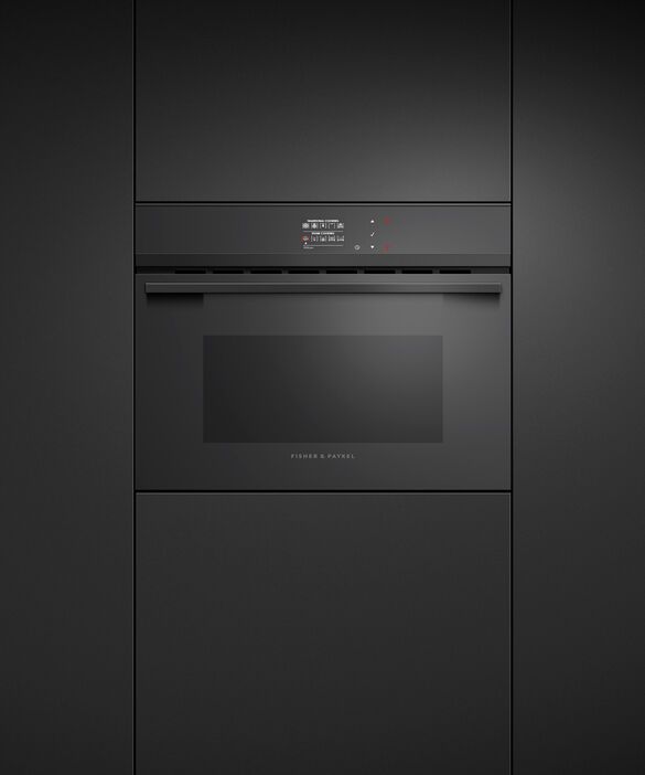 Fisher & Paykel Series 9 24" Black Combination Steam Oven 6
