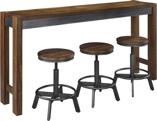 Table à manger rectangulaire hauteur comptoir Torjin, brun, Signature Design by Ashley® 2