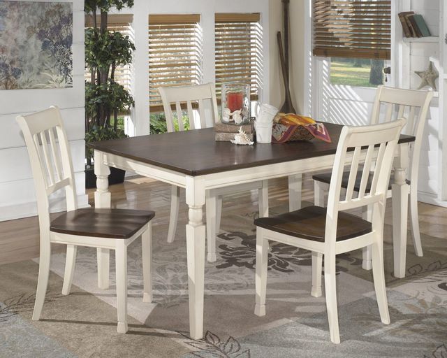 Signature Design by Ashley® Whitesburg Two-tone Dining Room Table 7