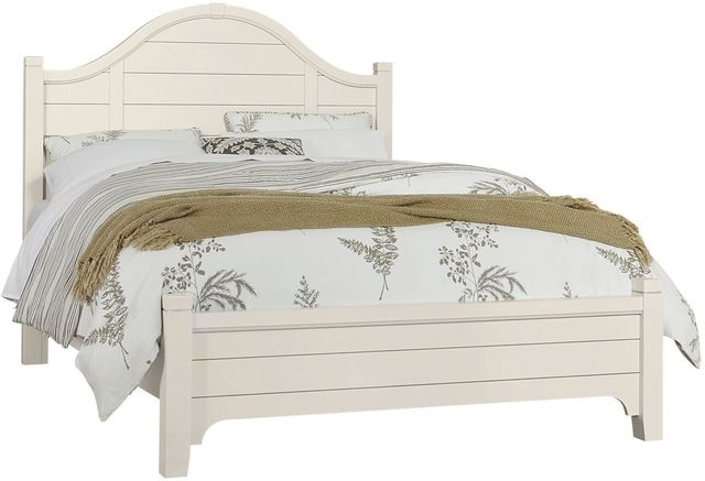 Vaughan-Bassett Bungalow Lattice Queen Arch Bed-0