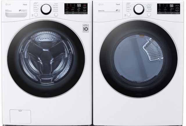 WM3600HWA | DLE3600W - LG Front Load Pair Special With a 4.5 Cu Ft Washer and a 7.4 Cu Ft Electric Dryer-0