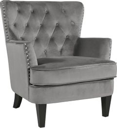 Signature Design by Ashley® Romansque Gray 37.5" Accent Chair