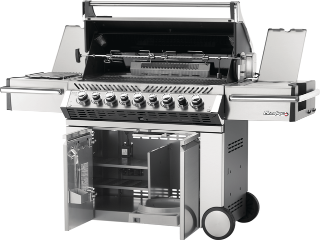 Napoleon Prestige PRO™ Series 77" Stainless Steel Free Standing Grill 4