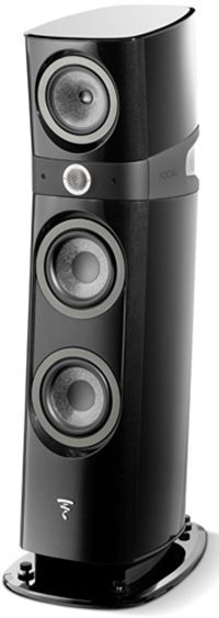 Focal® Black Lacquer 3-Way High-End Floorstanding Loudspeaker