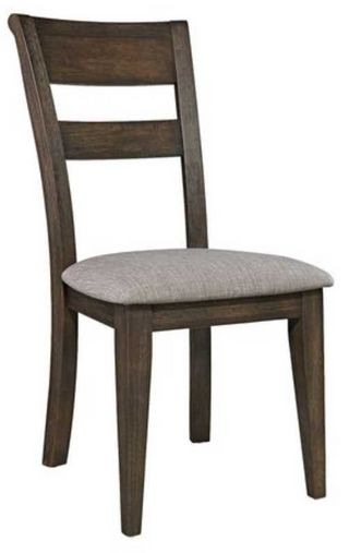 Liberty Furniture Double Bridge Dark Chestnut Splat Back Side Chair - Set of 2