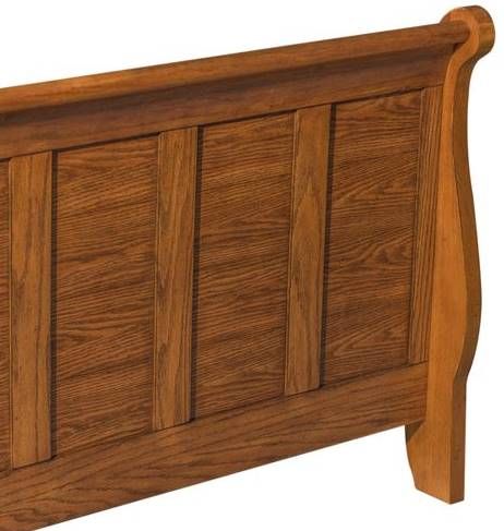 Liberty Grandpas Cabin Aged Oak Youth Twin Sleigh Bed 23