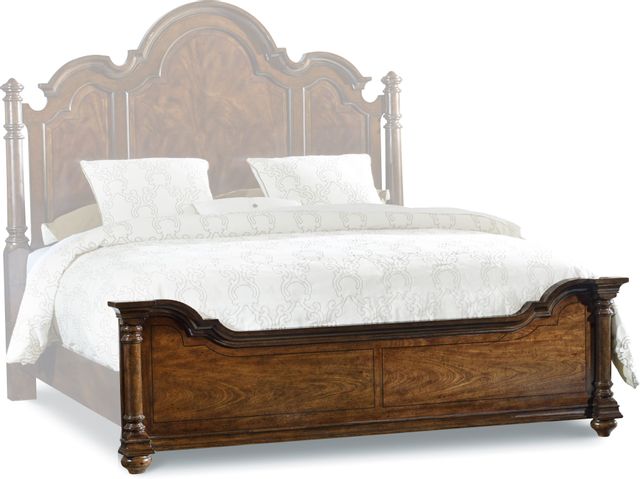 Hooker® Furniture Leesburg Brown California King Panel Bed 2