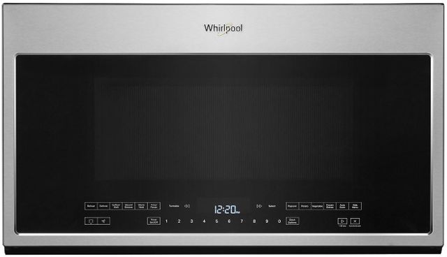 Whirlpool® 2.1 Cu. Ft. Fingerprint Resistant Stainless Steel Over The Range Microwave 3