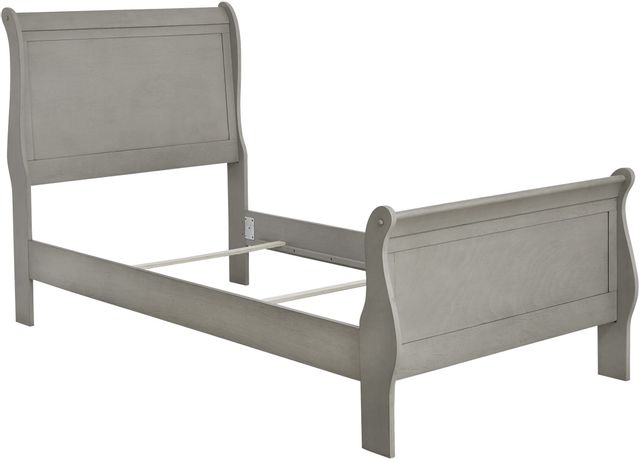 Signature Design by Ashley® Kordasky Gray Twin Sleigh Bed-1