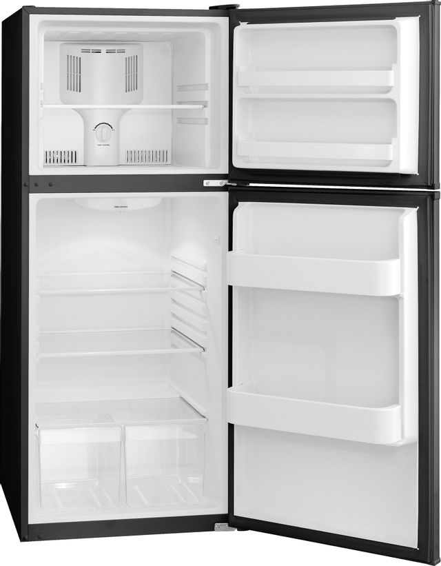 Frigidaire® 9.9 Cu. Ft. Top Freezer Apartment Size Refrigerator-Black 3