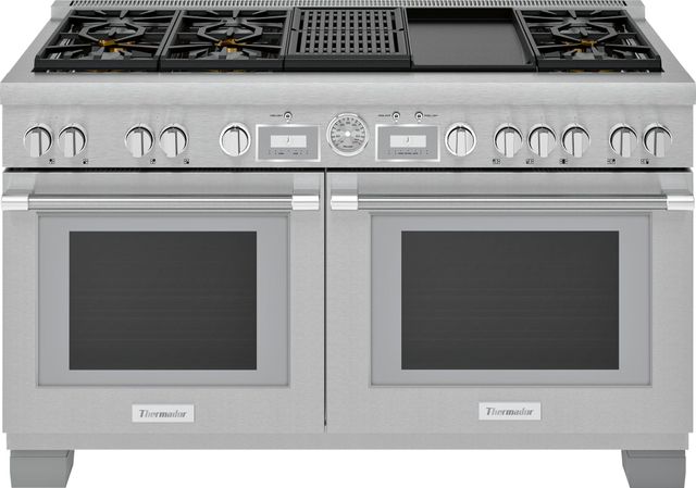 Thermador® Pro Grand® 60" Stainless Steel Pro Style Dual Fuel Range