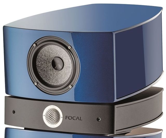 Focal® Scala Utopia Evo Metallic Blue 11" 3-Way Floorstanding Loudspeaker 1