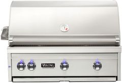 Viking® 5 Series 36" Stainless Steel Built In Natural Gas Grill-VQGI5361NSS