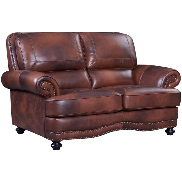 Leather Italia Young Leather Loveseat-0