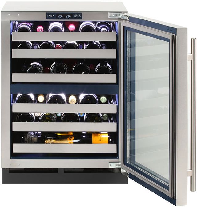 Yale Appliance 24" Stainless Steel Wine Center-2