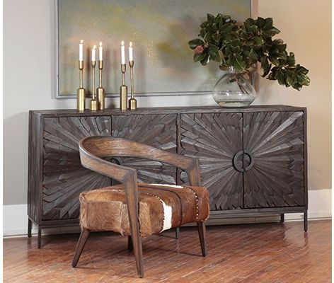 Dovetail Furniture Mabari Brown Sideboard 3