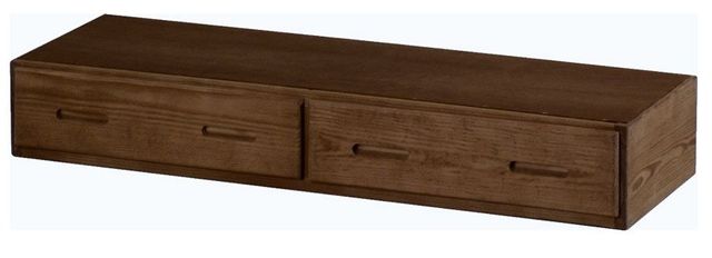 Crate Designs™ Furniture Brindle Extra-long Under Bed Storage Unit 0
