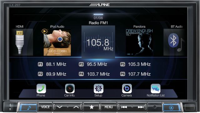 Alpine® 7" Car Digital Media Receiver