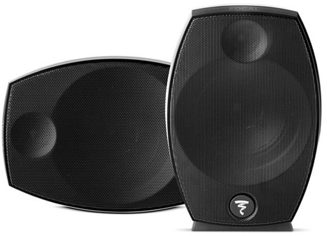 Focal® Sib Evo 2.0 Black Two-Way Bass-Reflex Satellite Loudspeaker 2
