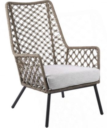 Marco Truffle Rope Lounge Chair