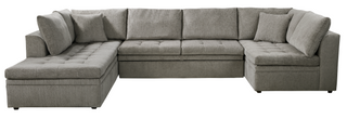 HM Richards Cosmo Chaise Sectional with Pop-up Trundle