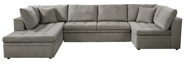 HM Richards Cosmo Chaise Sectional with Pop-up Trundle-0