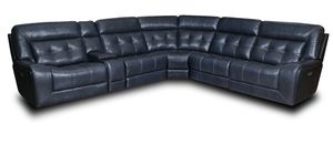 iPowr 6pc Triple Power Reclining Sectional 
