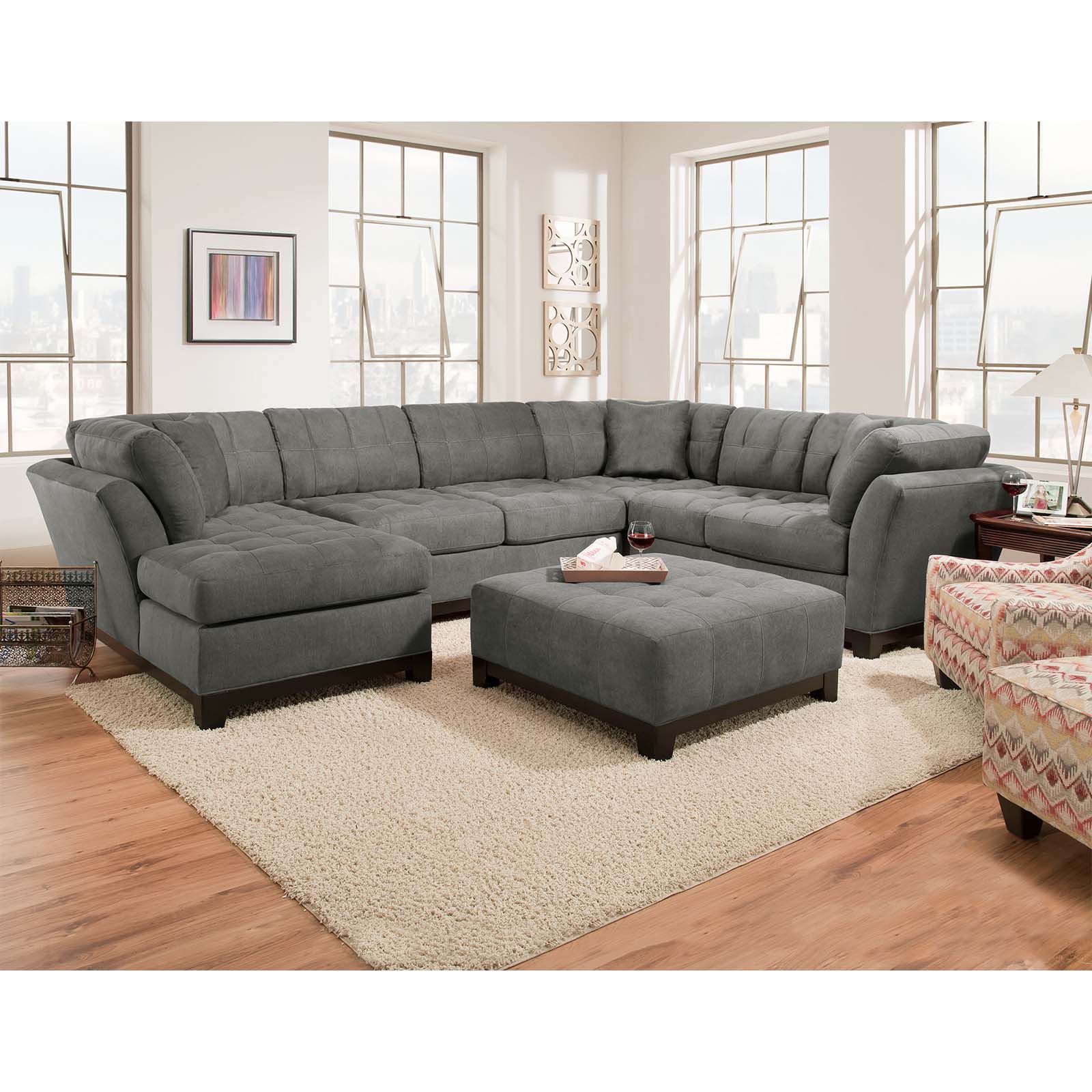 Corinthian Furniture Loxley Left Side Facing Chaise Sectional