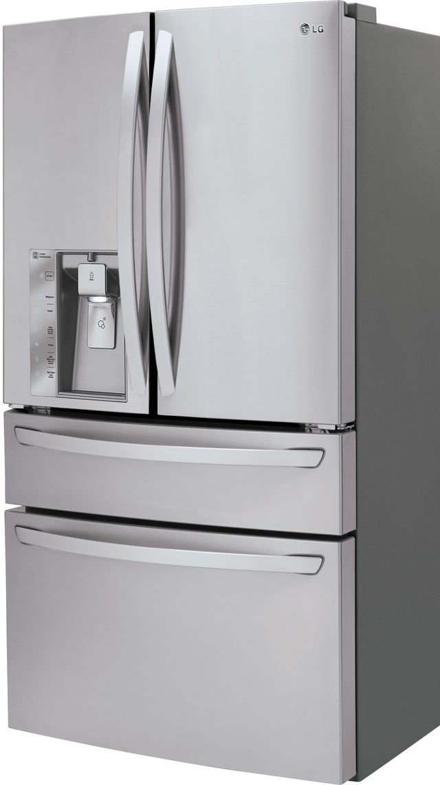 LG 22.7 Cu. Ft. Stainless Steel Counter Depth French Door Refrigerator 2