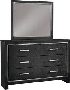 Signature Design by Ashley® Kaydell Black Dresser and Mirror