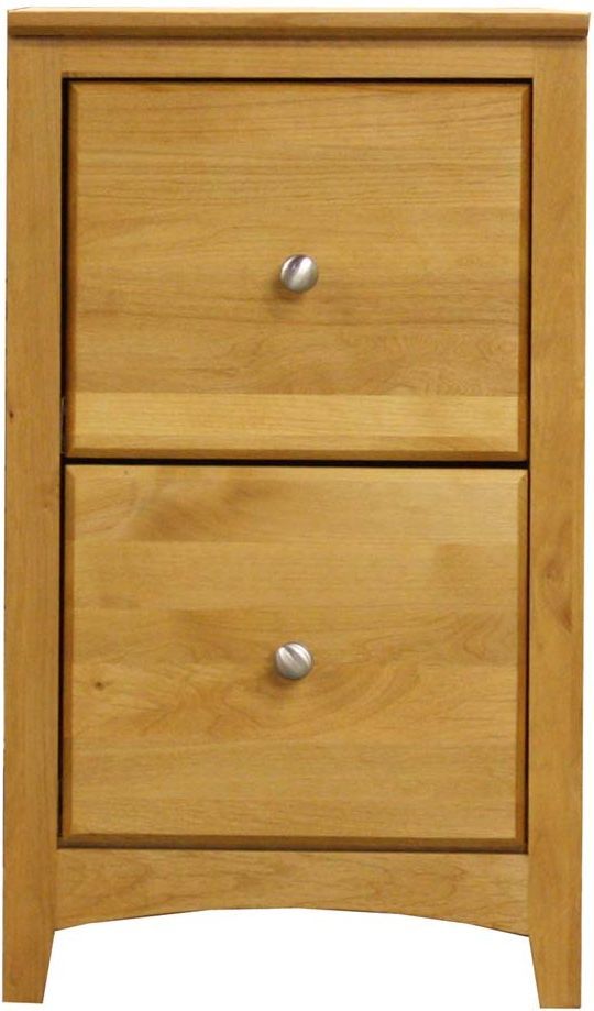Archbold Furniture Customizable Alder Shaker File Cabinet