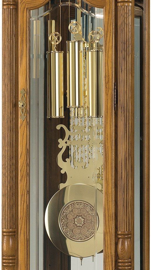 Howard Miller® Browman Golden Oak Grandfather Clock 3