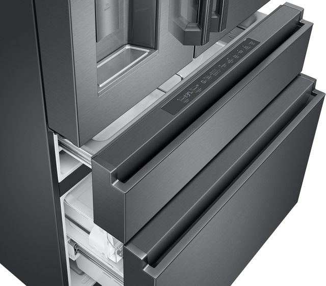 Samsung 23 Cu. Ft. Counter Depth French Door Refrigerator-Fingerprint Resistant Black Stainless Steel 9