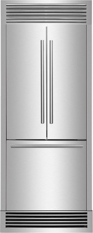 FORNO® 17.5 Cu. Ft. Stainless Steel French Door Refrigerator