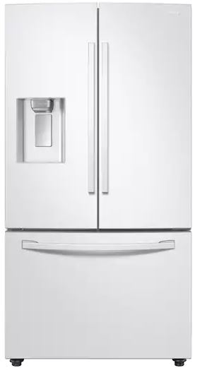 Samsung 22.6 Cu. Ft. White French Door Counter Depth Refrigerator