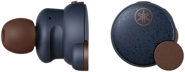 Yamaha® TW-E7B Dark Blue True Wireless In-Ear Noise-Canceling Headphones 1