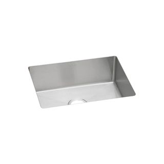 Elkay® Crosstown 16 Gauge Stainless Steel, 23-1/2" x 18-1/4" x 10" Single Bowl Undermount Sink