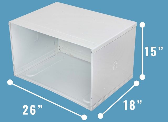 Keystone™ White Air Conditioner Wall Sleeve 1