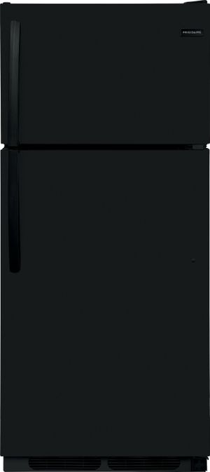 Frigidaire® 16.3 Cu. Ft. Black Top Freezer Refrigerator
