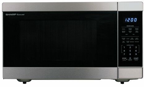 Sharp® 1.6 Cu. Ft. Stainless Steel Countertop Microwave 