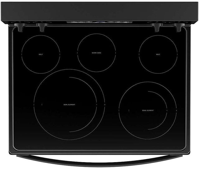 Whirlpool® 30" Black Freestanding Electric Range with 5-in-1 Air Fry Oven 6