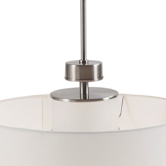 Olliix by INK+IVY Pacific Plated Nickel Silver Drum Pendant-2