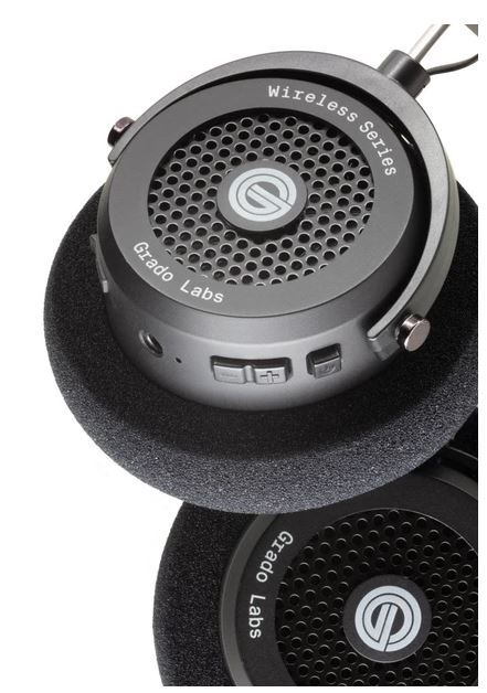 Grado Wireless Series Black Wireless On-Ear Headphones 2