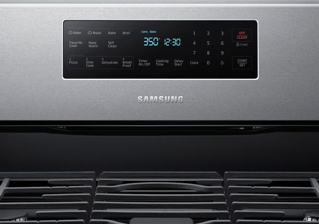 Samsung 30" Silver Free Standing Gas Range 2