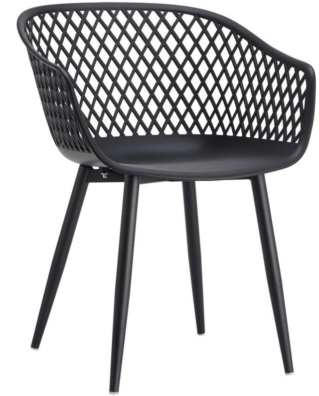 Moe's Home Collection Piazza Black-M2 Outdoor Chair