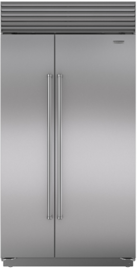 Sub-Zero® 24.3 Cu. Ft. Stainless Steel Built In Side By Side Refrigerator-BI-42S/S/PH