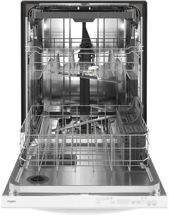 Whirlpool® 24" Fingerprint Resistant Stainless Steel Built In Dishwasher 18